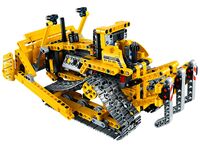 LEGO Technic 42028 - A-Modell Rückansicht mit Aufreisser