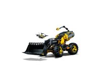 LEGO Technic 42081 - A-Modell Seitenansicht links mit Drohne