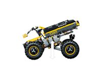 LEGO Technic 42081 - B-Modell Seitenansicht links Bodenfreiheit