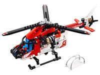 LEGO Technic 42092 - A-Modell Seitenansicht vorne links