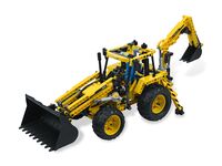 LEGO Technic 8069 - A-Modell Stützen ausgefahren