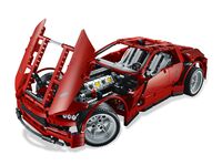 LEGO Technic 8070 - A-Modell Motorhaube offen