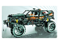 LEGO Technic 8297 - A-Modell Seitenansicht links mit Seilwinde