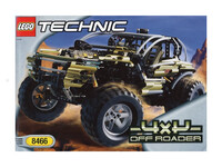 LEGO Technic 8466 - Umschlag Bauplan