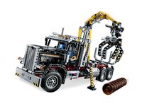 LEGO Technic 9397 - A-Modell Kran und Stützen ausgefahren